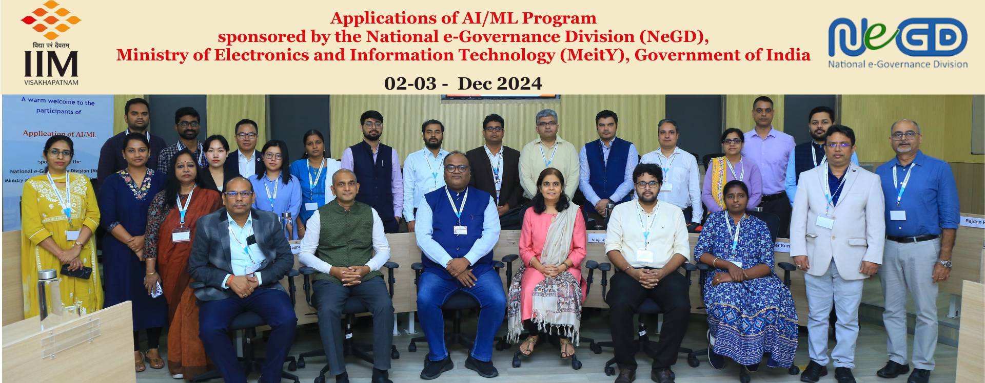 Applications of AI/ML Program sponsored by the NeGD and MeitY, Government of India