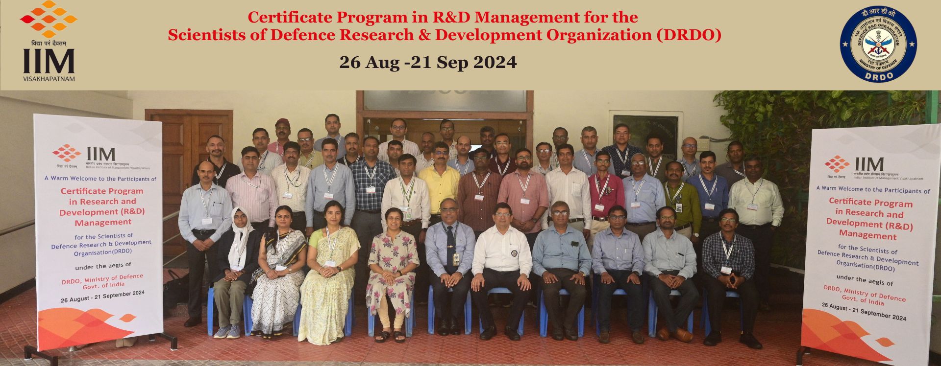 Certificate Program in R&D Management for the Scientists of Defence Research & Development Organization