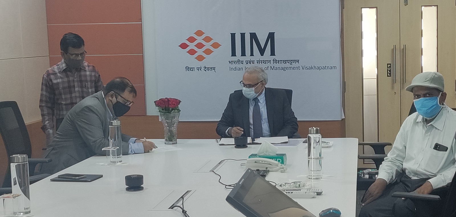 MOU signed between NIBM and IIMV 2