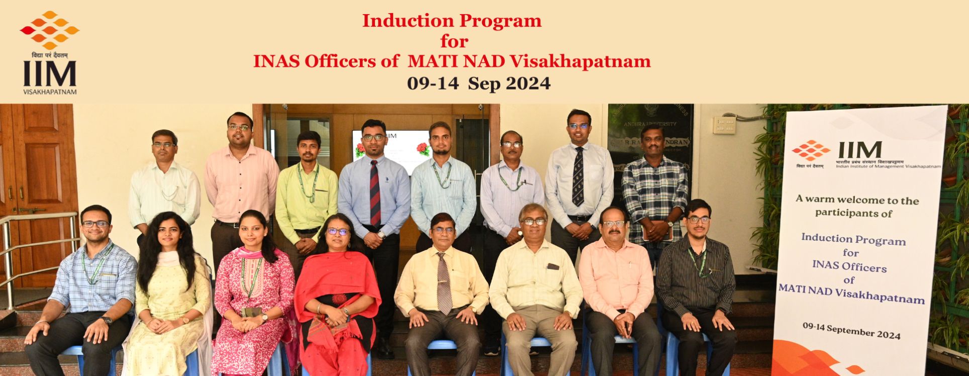 Induction Program for INAS Officers of MATI NAD Visakhapatnam