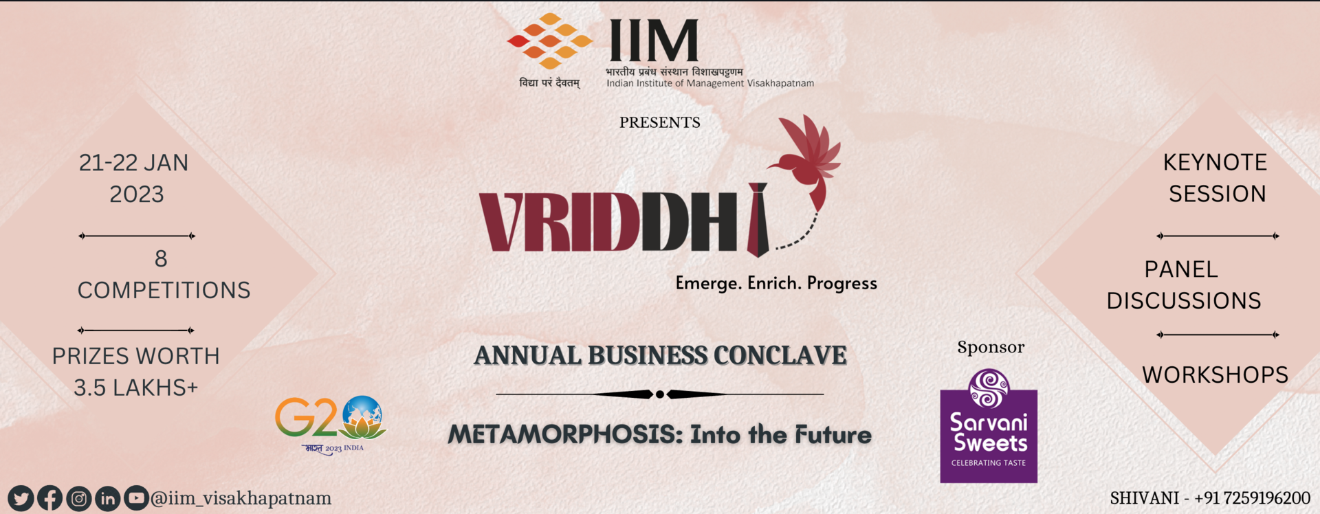 Vriddhi 4.0 – Annual Business Conclave on January 21st & 22nd 2023
