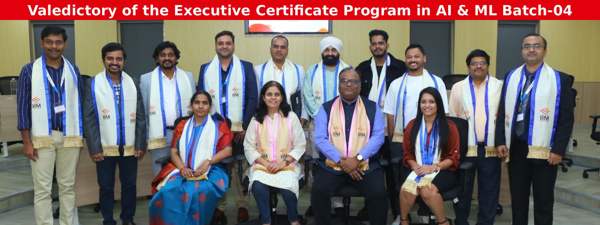 Valedictory of the Executive Certificate Program in AI & ML Batch-04