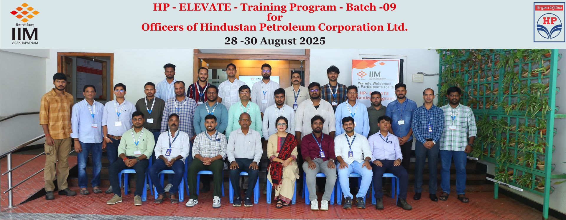 HP - Elevate - Training Program - Batch - 09 for Officers of Hindustan Petroleum Corporation Ltd.