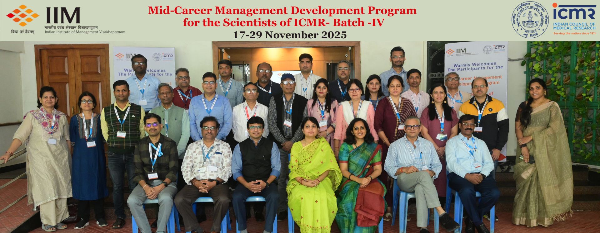 Inaugural Function of Batch-4 of Mid-Career Management Development Program – Indian Council of Medical Research (ICMR)