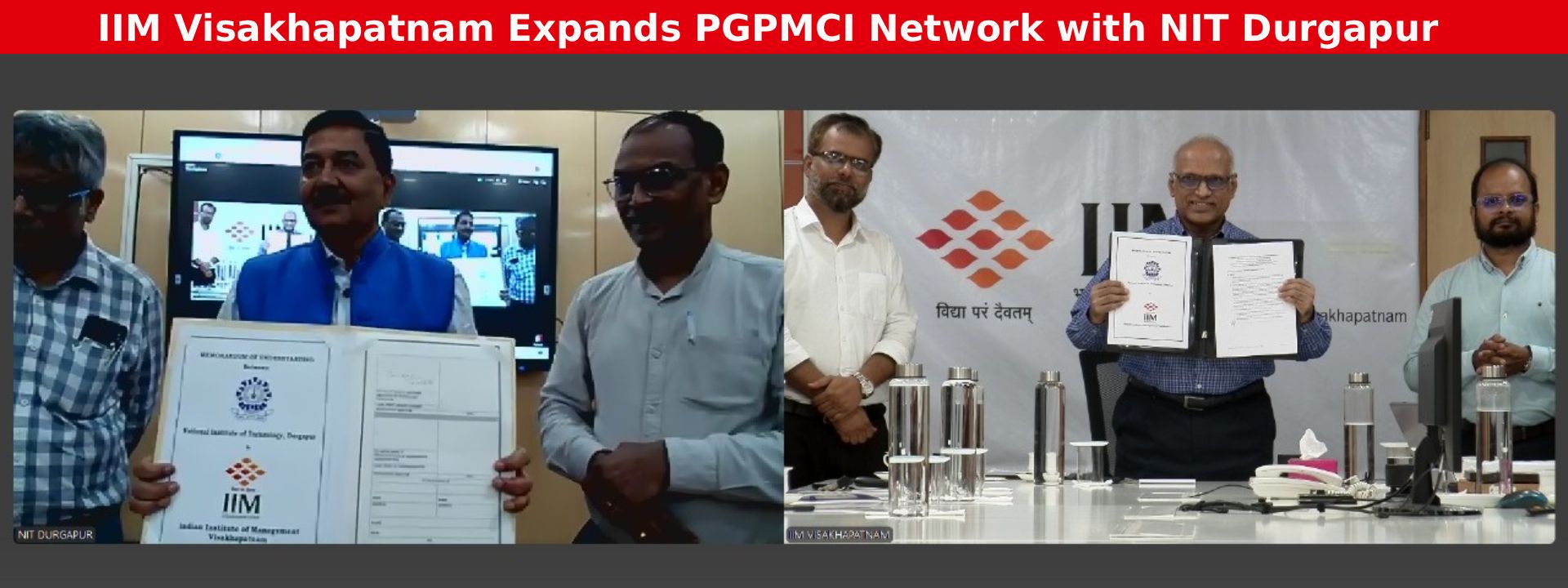 IIM Visakhapatnam Expands PGPMCI Network with NIT Durgapur
