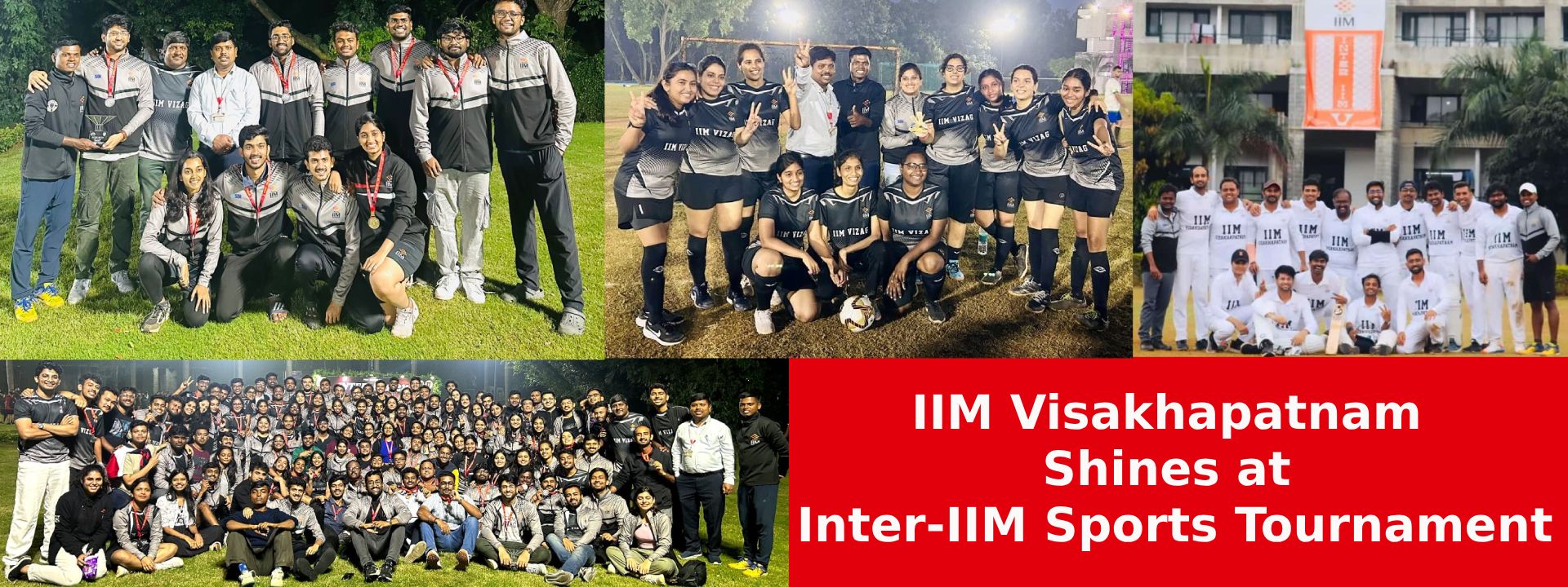 IIM Visakhapatnam Shines at Inter-IIM Sports Tournament