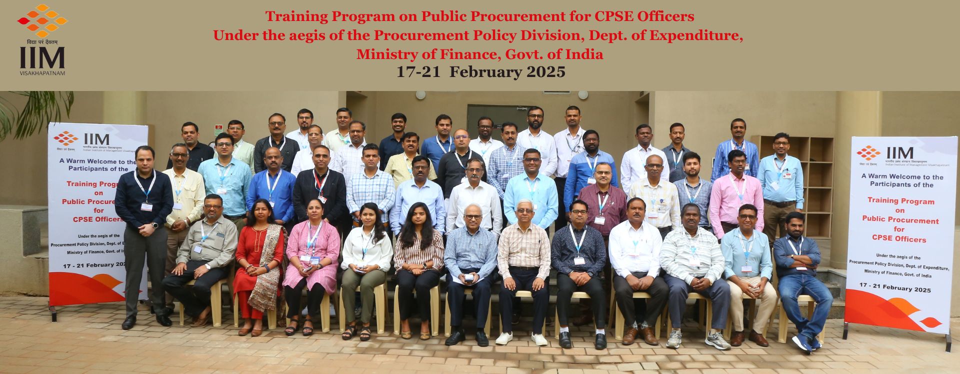 Training Program on Public Procurement for CPSE Officers under the aegis of the Procurement Policy Division, Dept. of Expenditure, Ministry of Finance, Govt. of India