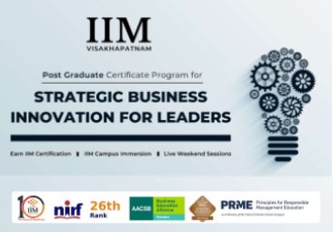 Post Graduate Certificate Program in Strategic Business Innovation for Leaders