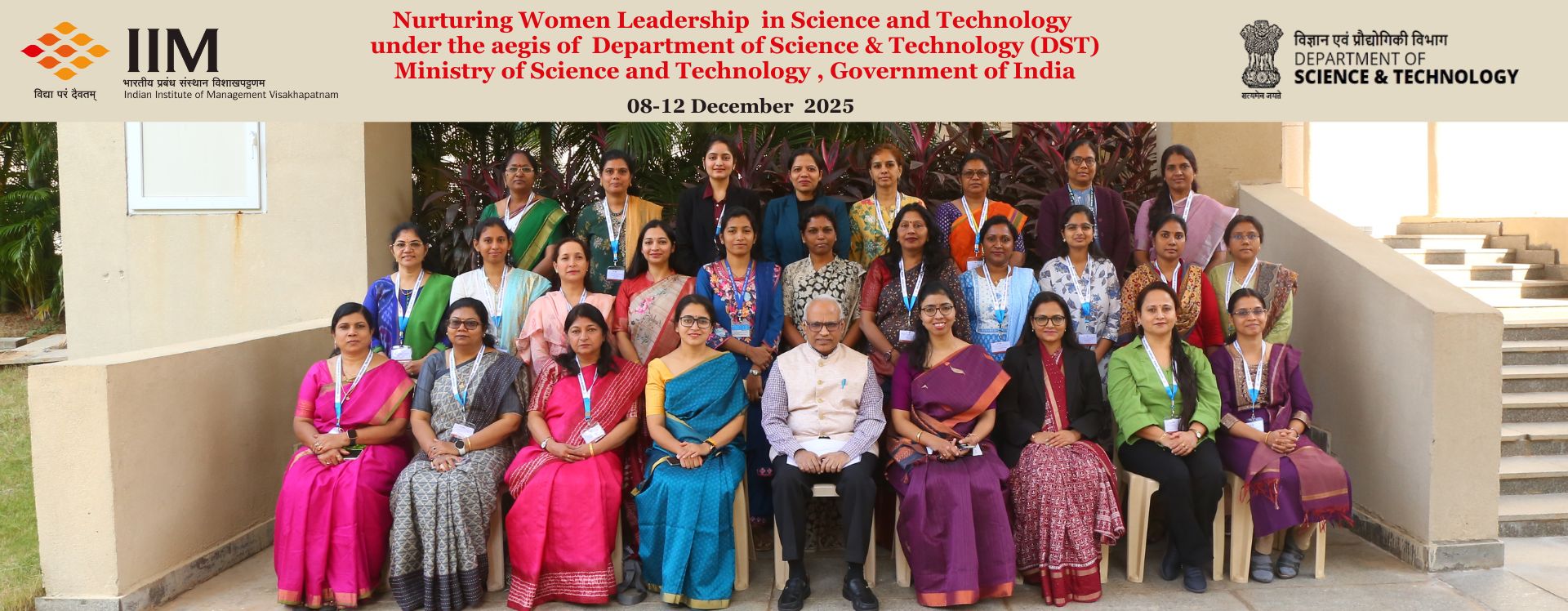 Nurturing Women Leadership in Science and Technology under the aegis of Department of Science & Technology (DST) Ministry of Science and Technology, Government of India 